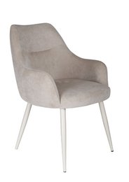 Chaise de salle à manger Ivy - Côtelé Beige