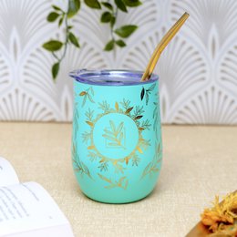 Botánica insulated calabash and its bombilla