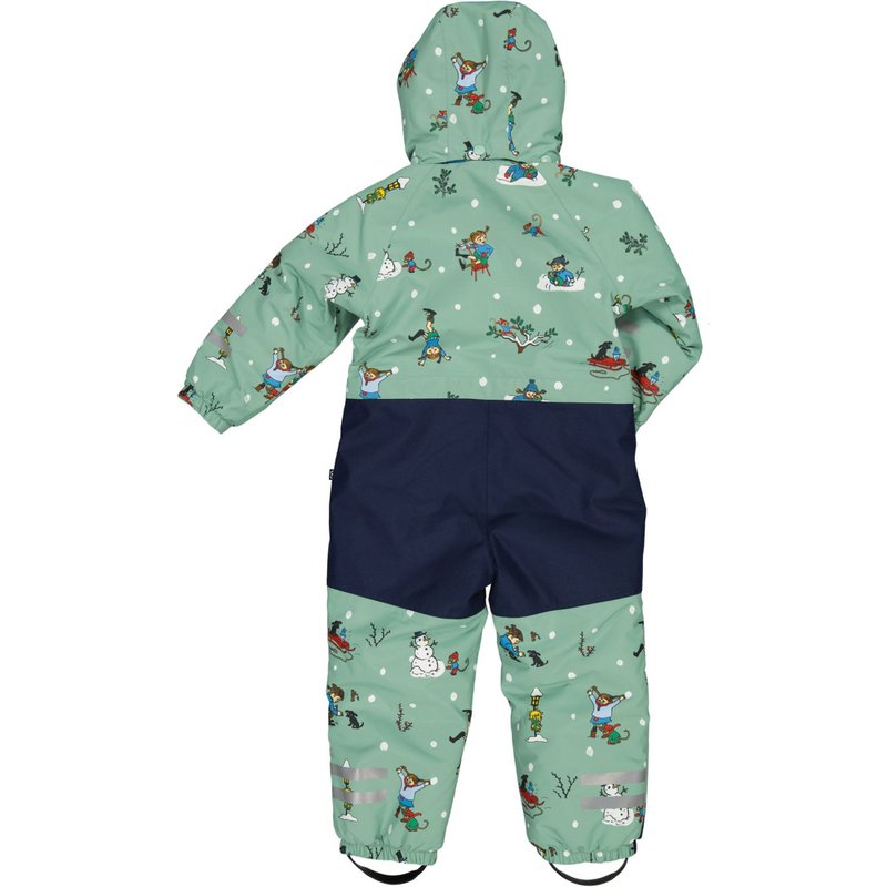 Tuta invernale Pippi Calzelunghe Grigio/Verde