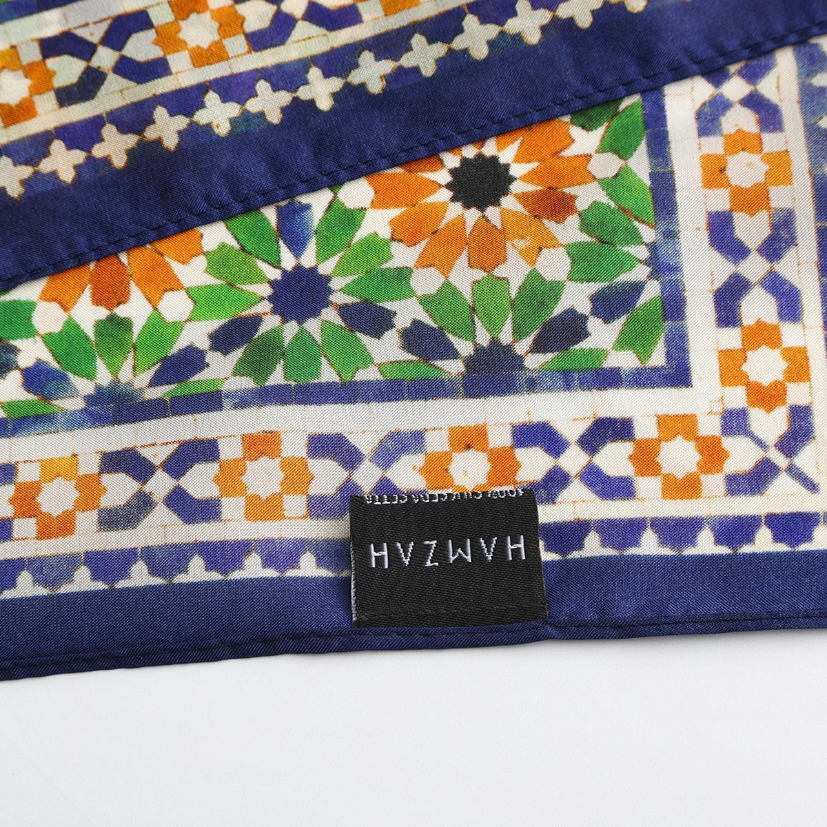 Islamic Art Print Square Silk Scarf Nur