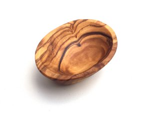 Mini bowl ovaal Bowl handgemaakt van olijfhout