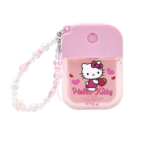 Hello Kitty Perfumed Body Mist 35 ml with Charms & Beads Bracelet