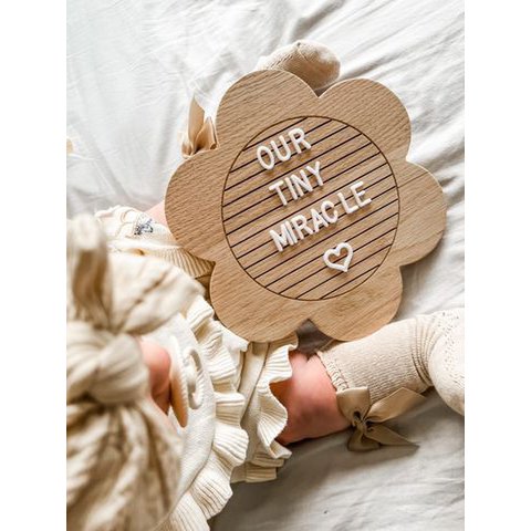 Flower Letter Board
