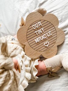 Flower Letter Board
