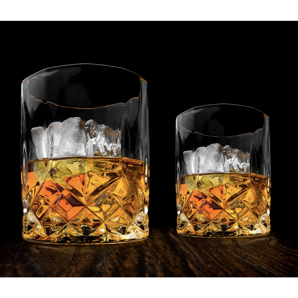 Vintage Whiskey Glasses in Gift Box