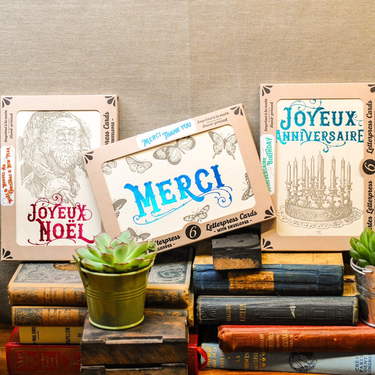 Box of 6 Subjective Anatomy Letterpress Cards (with envelopes)