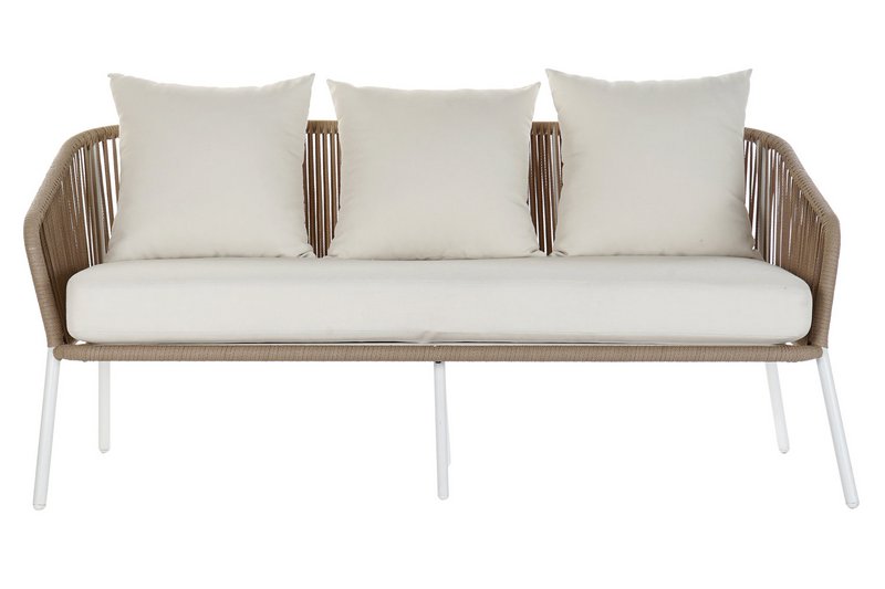 SOFA SET 4 ALUMINIO 151,5X72X70 WATER REPELLENT MB179038