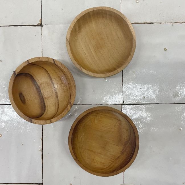 Bowl Teak 8cm