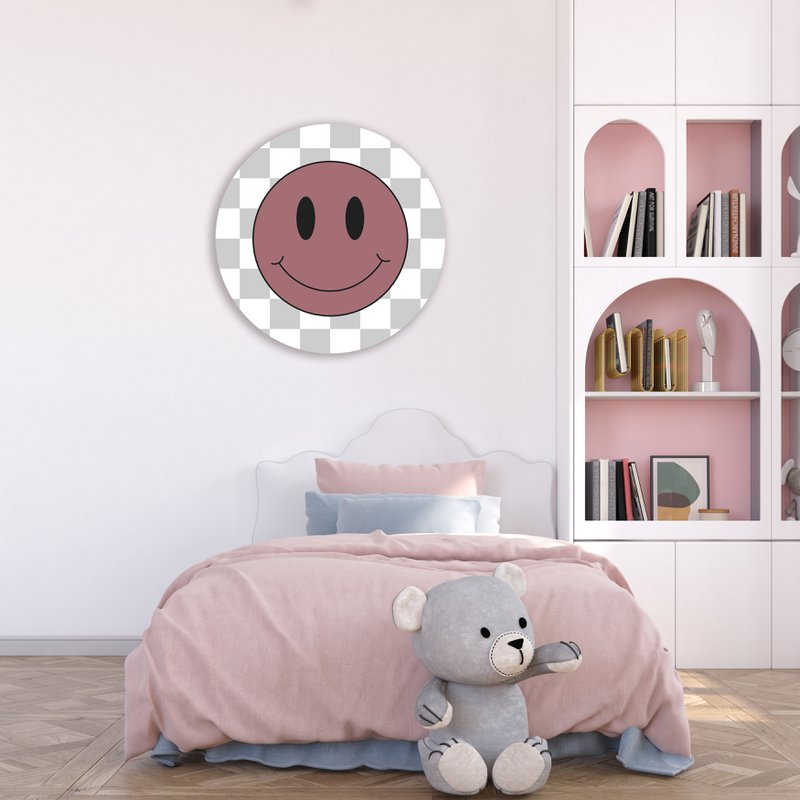 Muurcirkel Kids | Smiley Oudroze