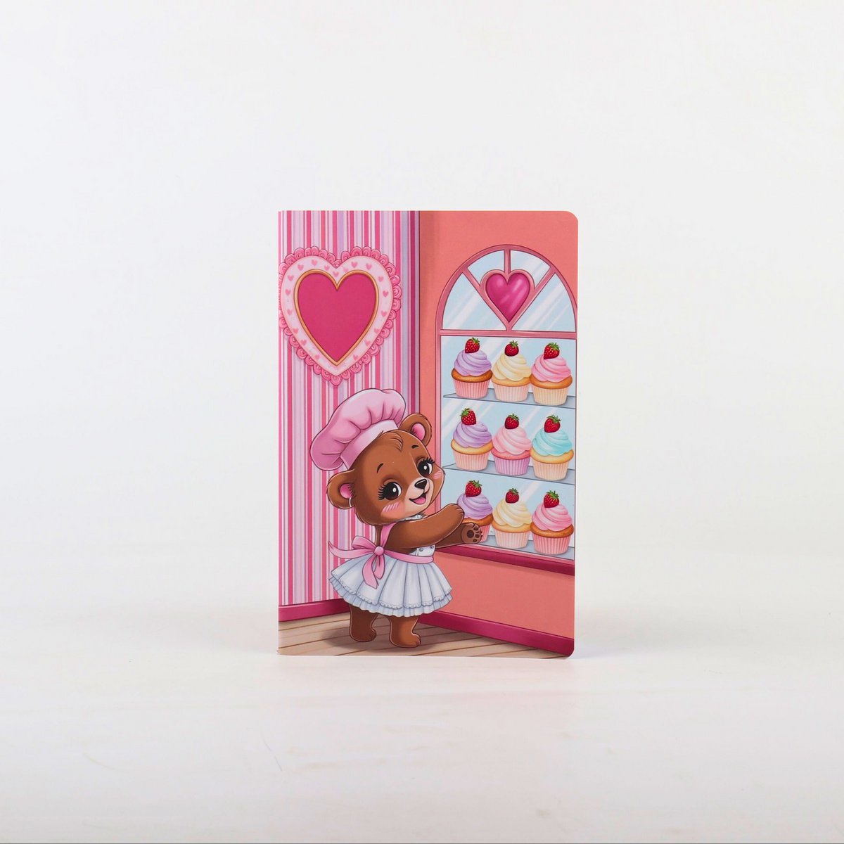 Carnet Ourson Cupcake
