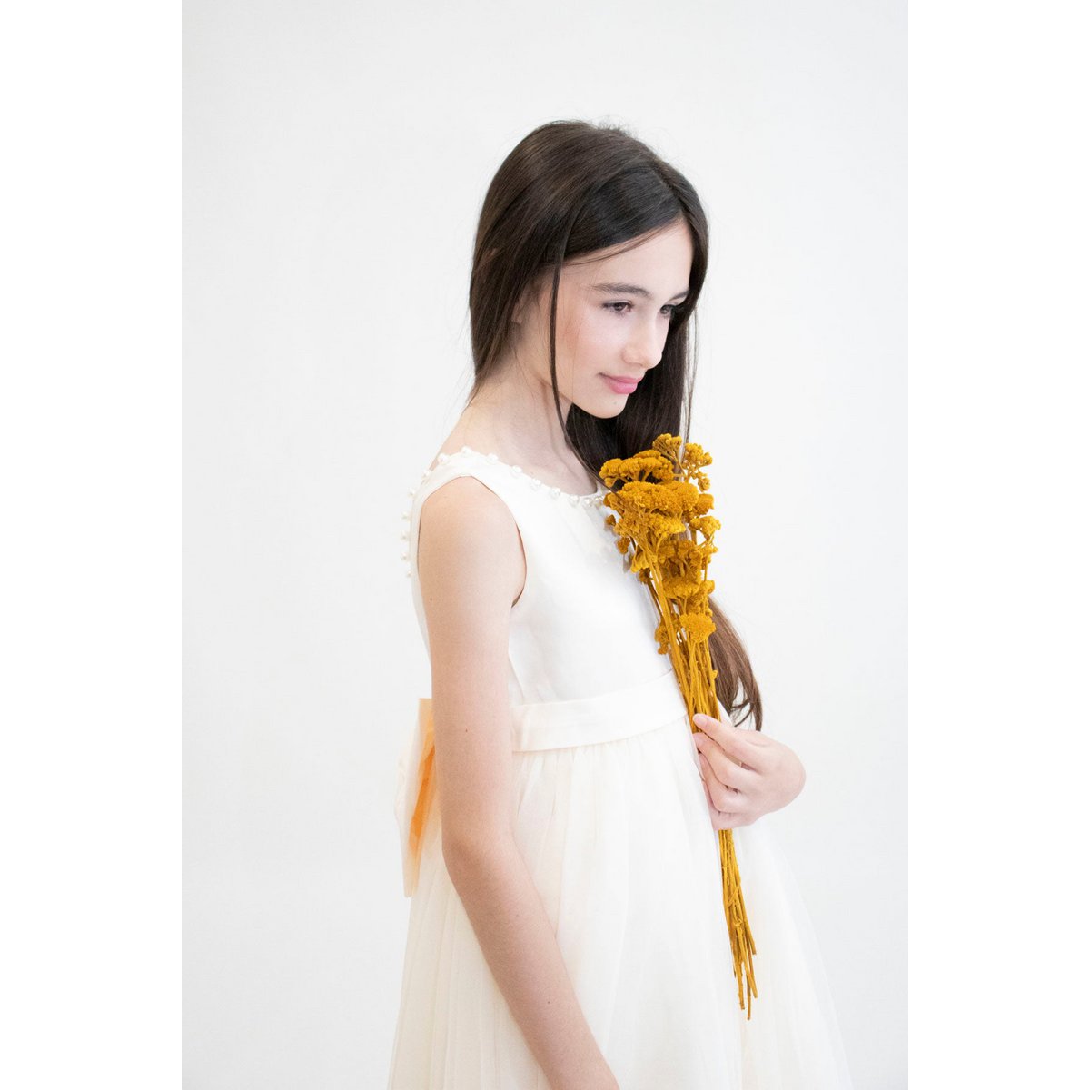 Vestido formal ANABELLA - Melocotón