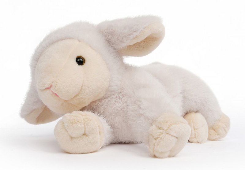 One Love Knuffel - Lam Daisy Wit