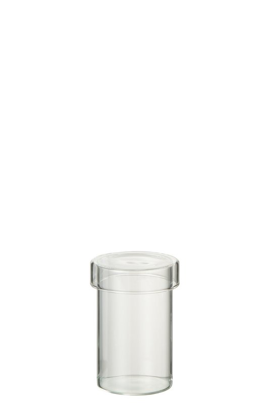 J-Line Pot I Glas Lisa Glas Gennemsigtig Lille