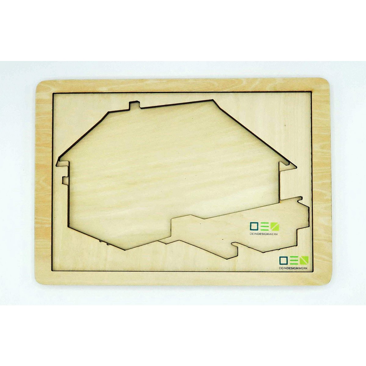 Blick-Durch-Puzzle: Schwarzwälder Bauernhof | Mehrschichtiges Holzpuzzle für die ganze Familie | Geschenk für Schwarzwaldliebhaber
