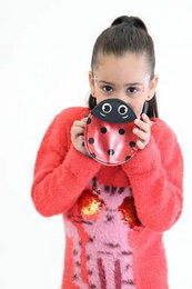 Children's shoulder bag - Ladybug the Neon Ladybug