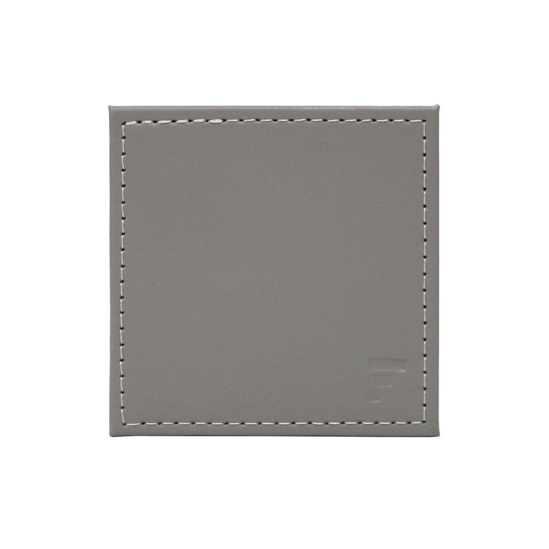 Coasters DUO, set of 4, grey/white