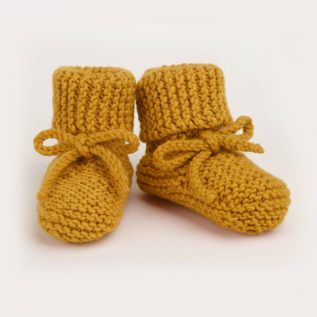 Softie Merino støvletter karry