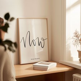 Poster: Now is all we have