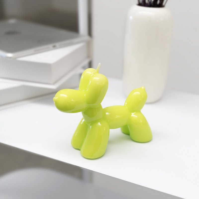 LIME BALLON HOND KAARS HF