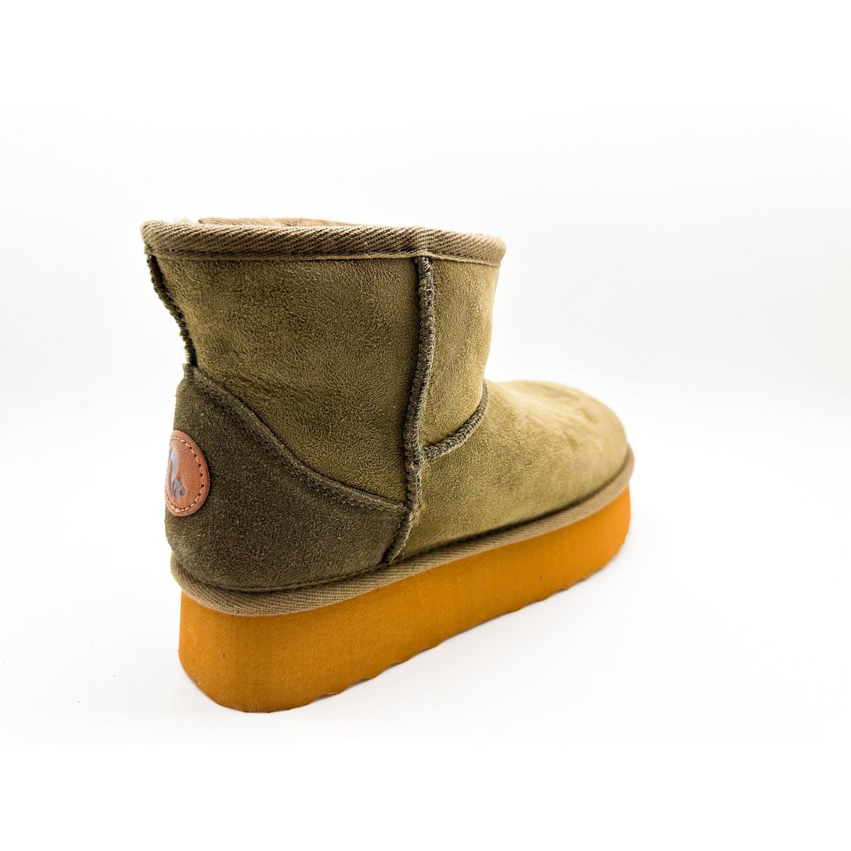 thies 1856 ® Platform Sheep Boots olive