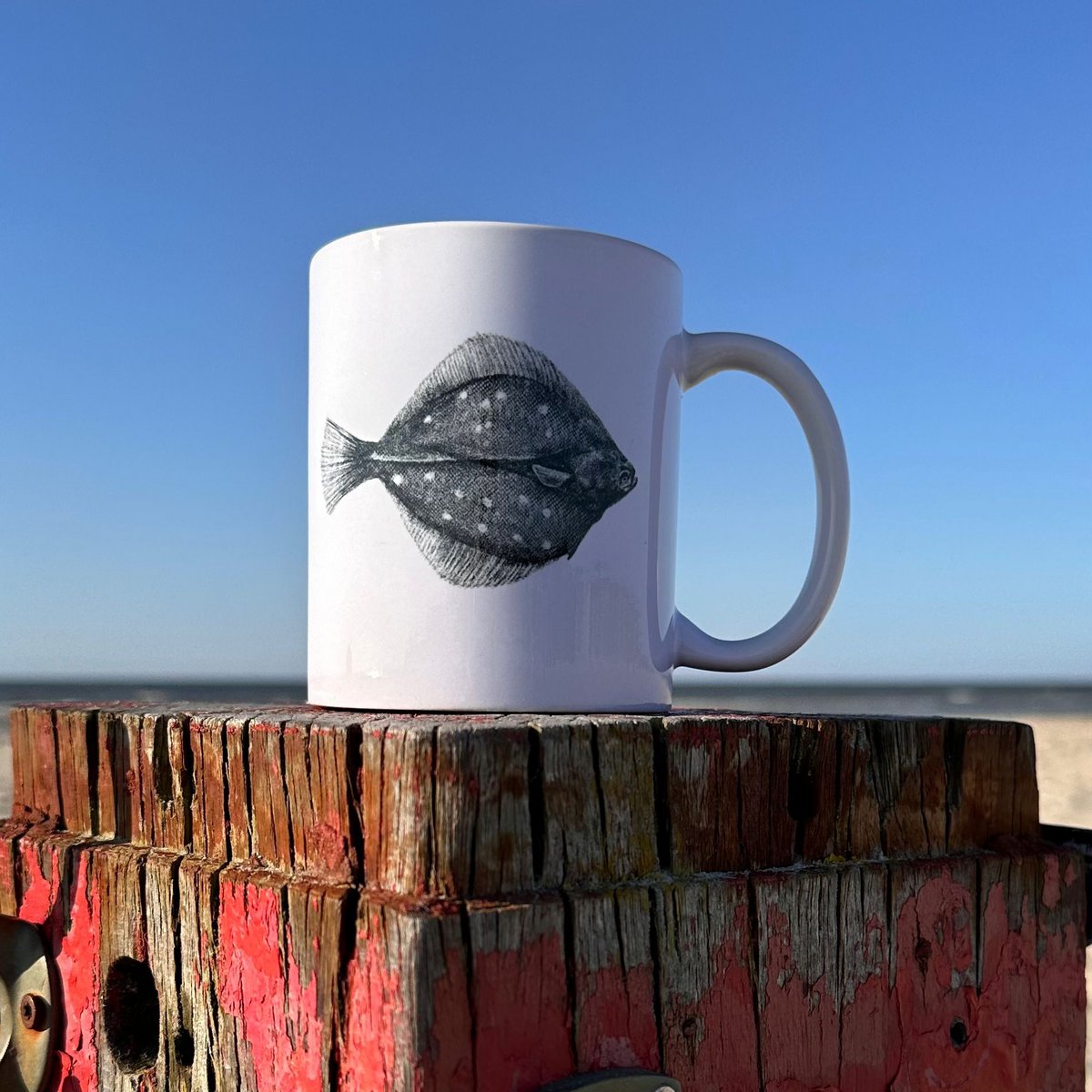 Mok Schol Vis | Taza Pescado | taza de solla
