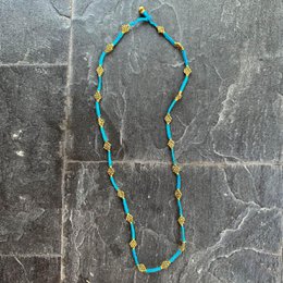 collar Dokra hecho a mano "Summerlove"