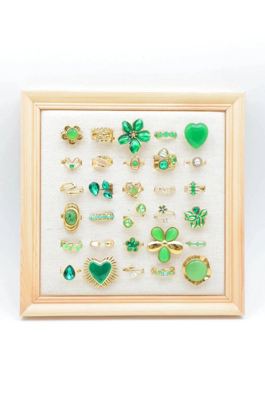 Lots of jewelry with display