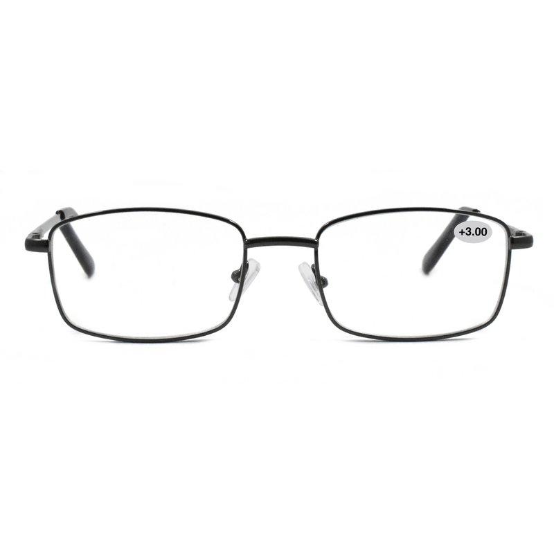 Leesbril – Charlie Metal Zwart +3.0