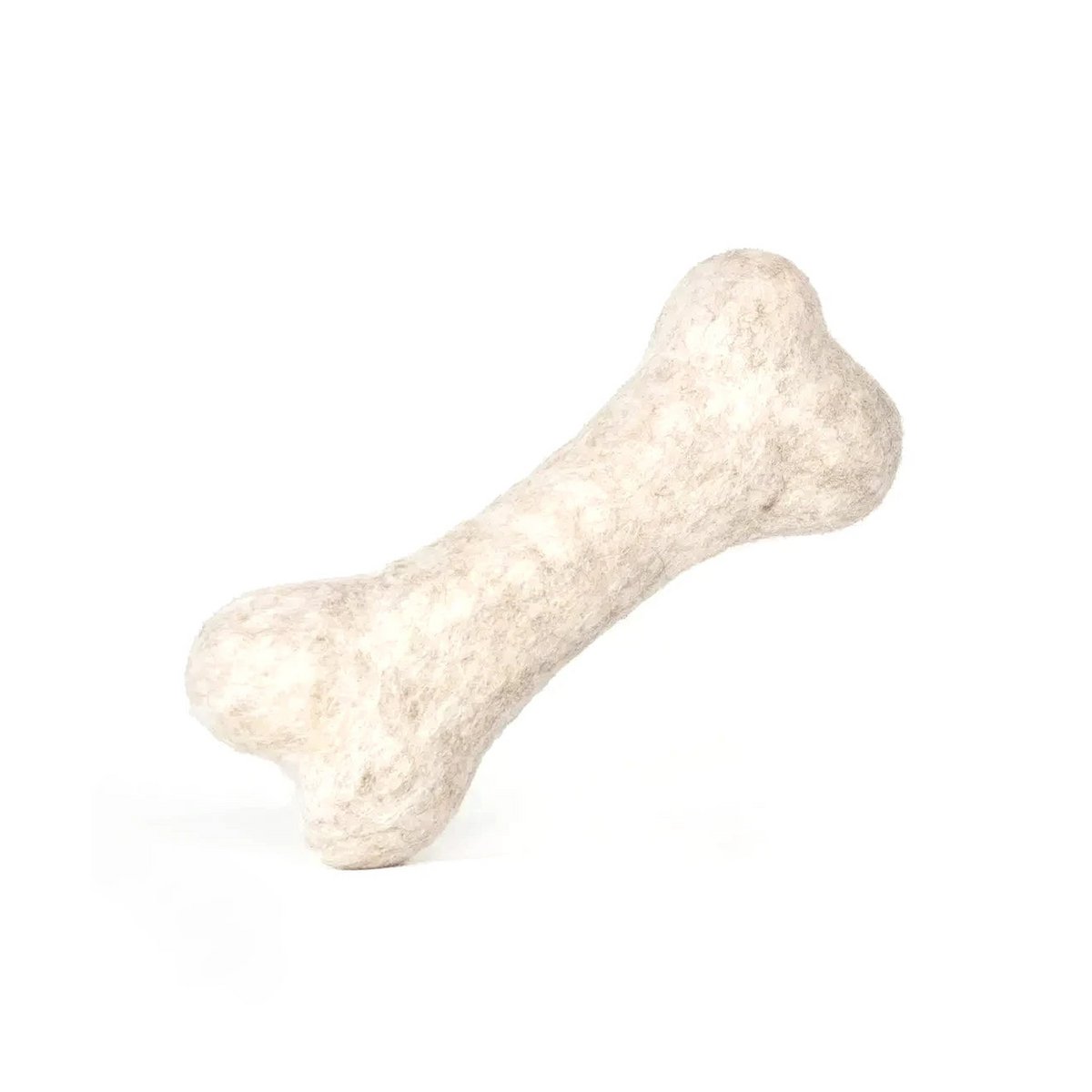 BUDDY. Hundespielzeug aus Wollfilz "Knochen"