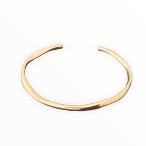 Open armband goud