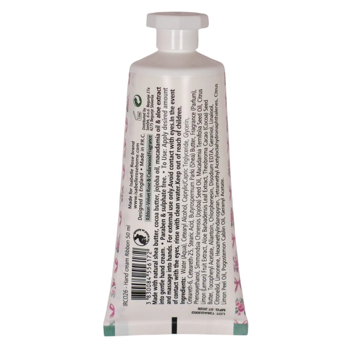 Hand cream Ribbon 50 ml Isabelle Rose