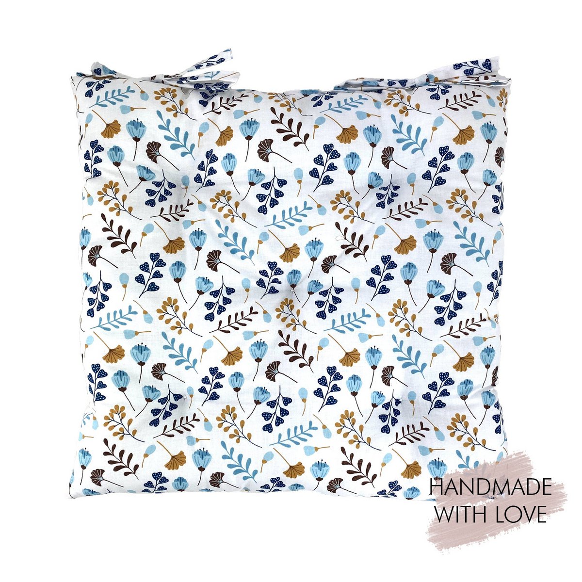 Cuscino seduta Fiore Botanica 40x40cm