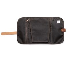 Voksed lærred pen rulle til forfattere, tidsskrift Roll Case, Stationery Shop, Art Store
