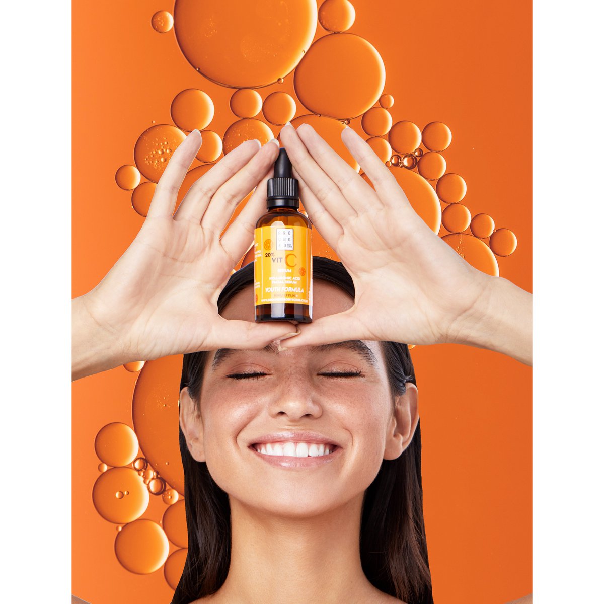 Sérum Antiedad 20% Vitamina C y Ácido Hialurónico (50ml)