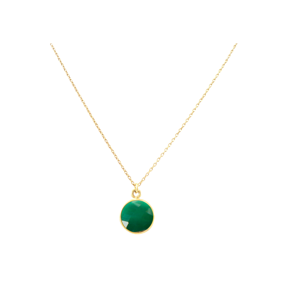 Caramelo de gema | Collar Ónix Verde
