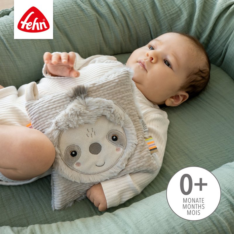 Cherry stone cushion sloth