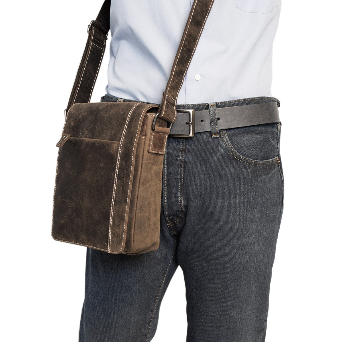 Bandolera Hombre Piel O Bandolera Mujer Piel - Bandolera Piel - 3 Colores Piel