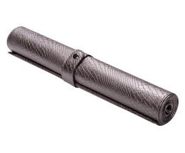 Tabla Runner Reptillyer Taupe de 150 cm de cuero sintético se puede borrar