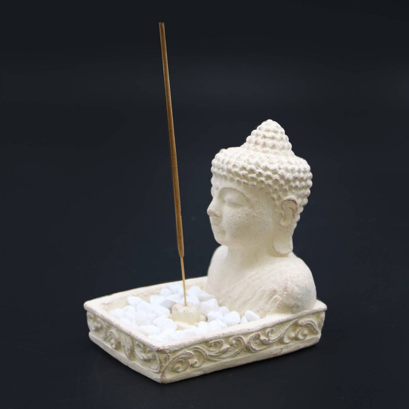 Boeddha Feng Shui Wierook (crème)