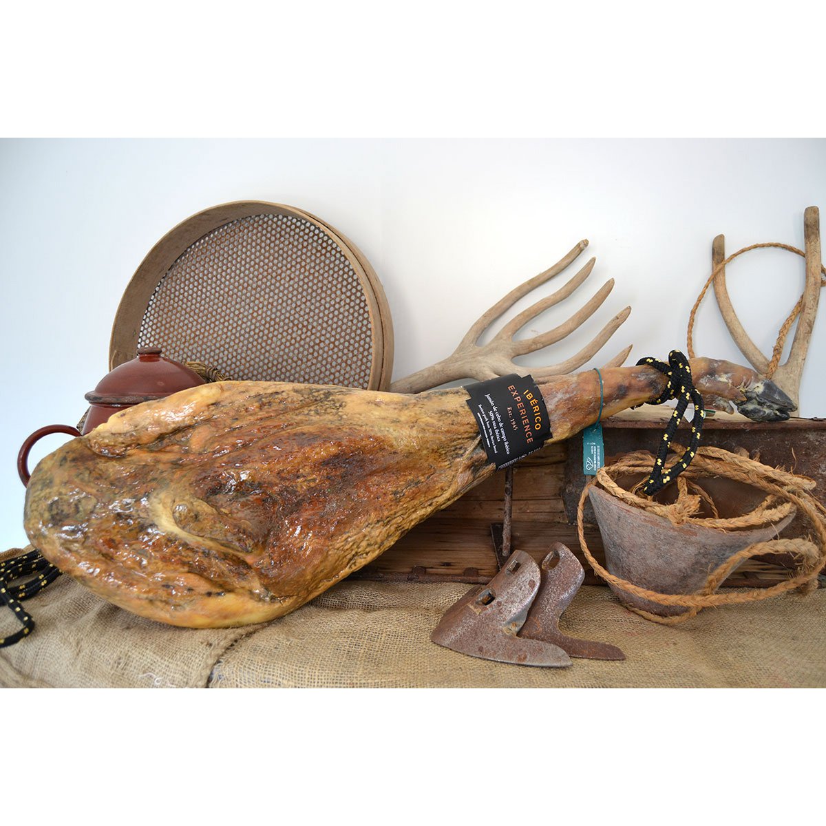 50% iberisk felt agn skinke (8-8,5 kg)