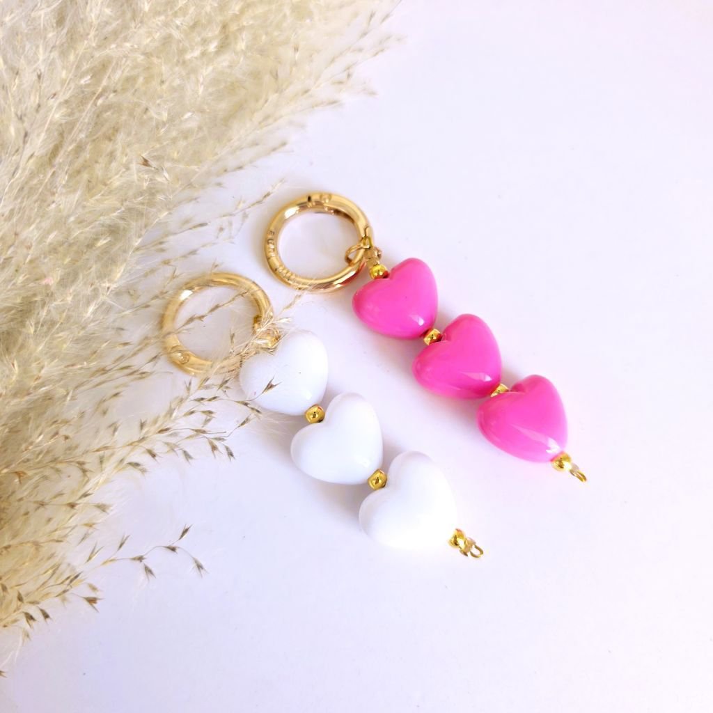 Tasbedel Isla coeurs rose