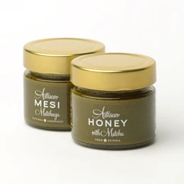Honey with Matcha