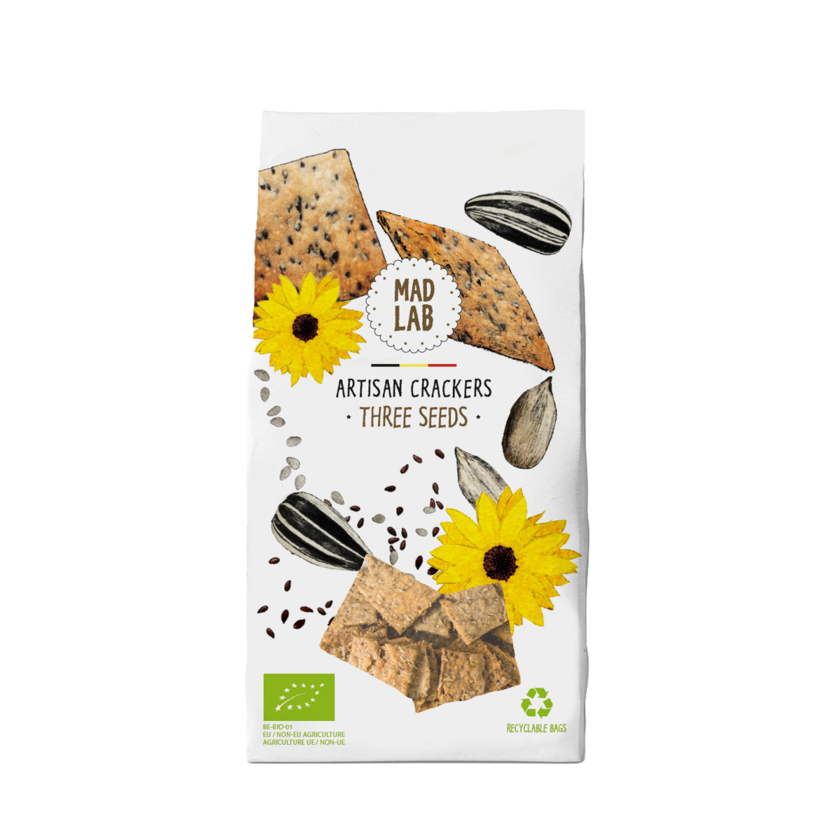 Three seeds crackers