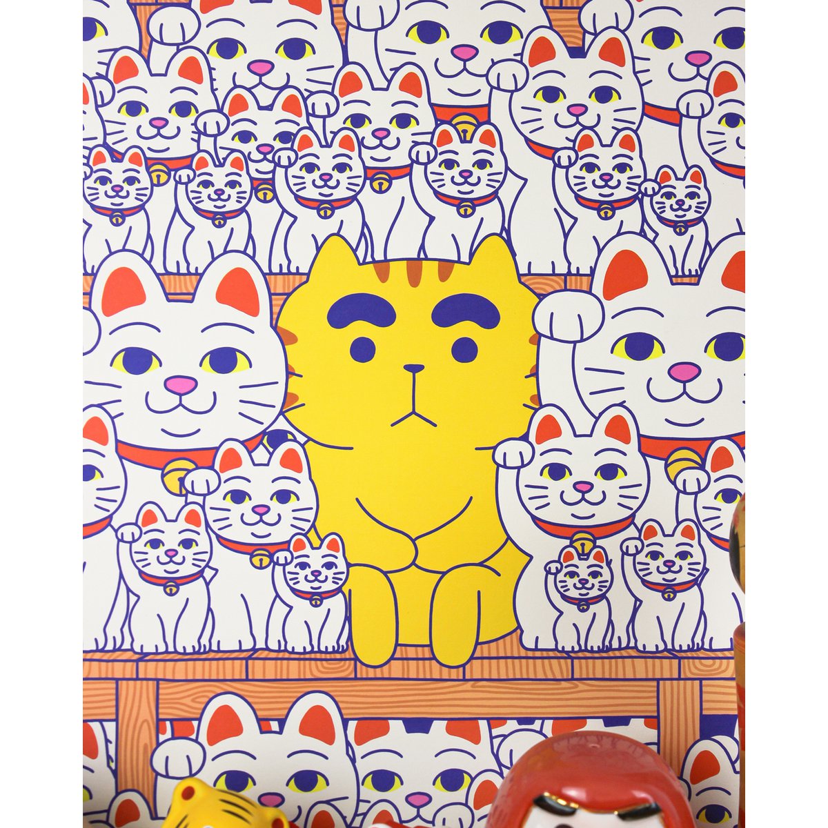 Plakat «Maski Neko» (Format 3040m in Ach)