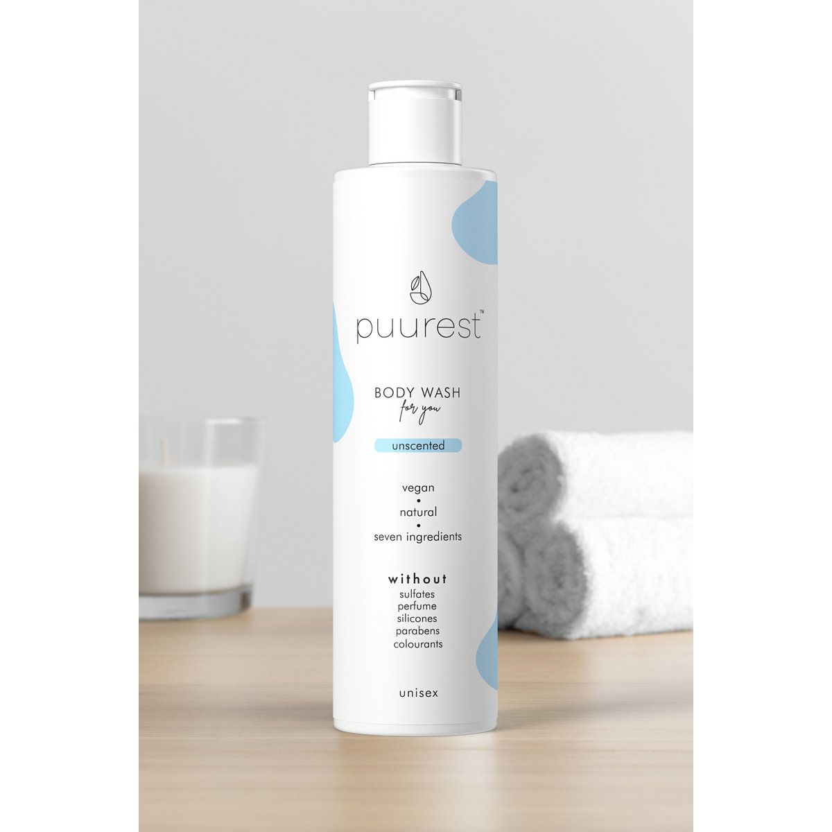 Bagnoschiuma Puurest™ senza profumazione, 250 ml