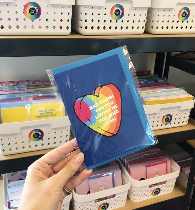 Dad LGBTQ Card