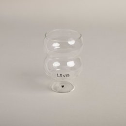 Double Bubble Glas Love (VE = 6 Stk)
