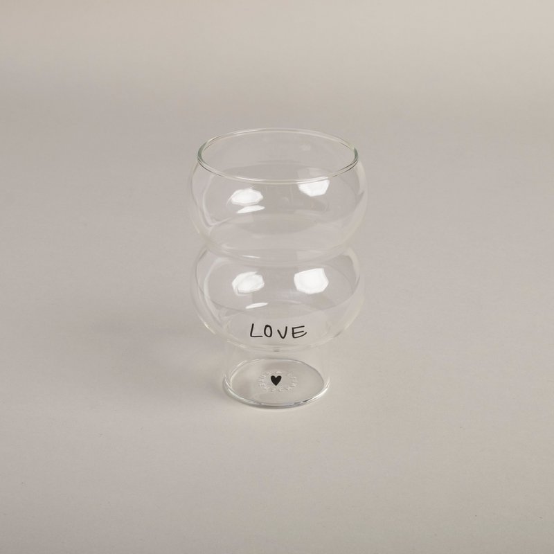 Double Bubble Glas Love (VE = 6 Stk)