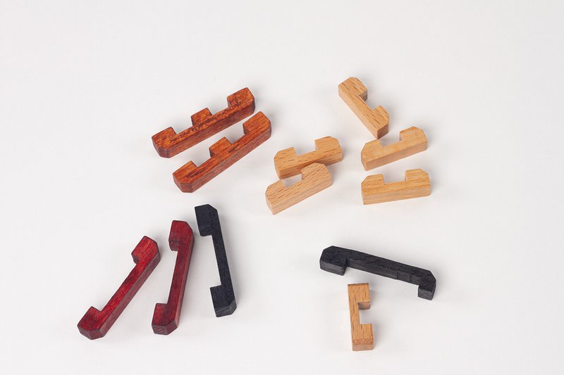 Brain Puzzles - set of 6
