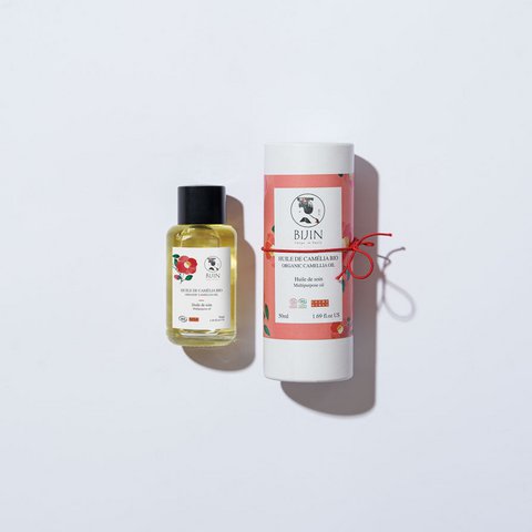 Biologische camelia-olie - 100% plantaardig en biologisch - gezicht, lichaam, haar, striae